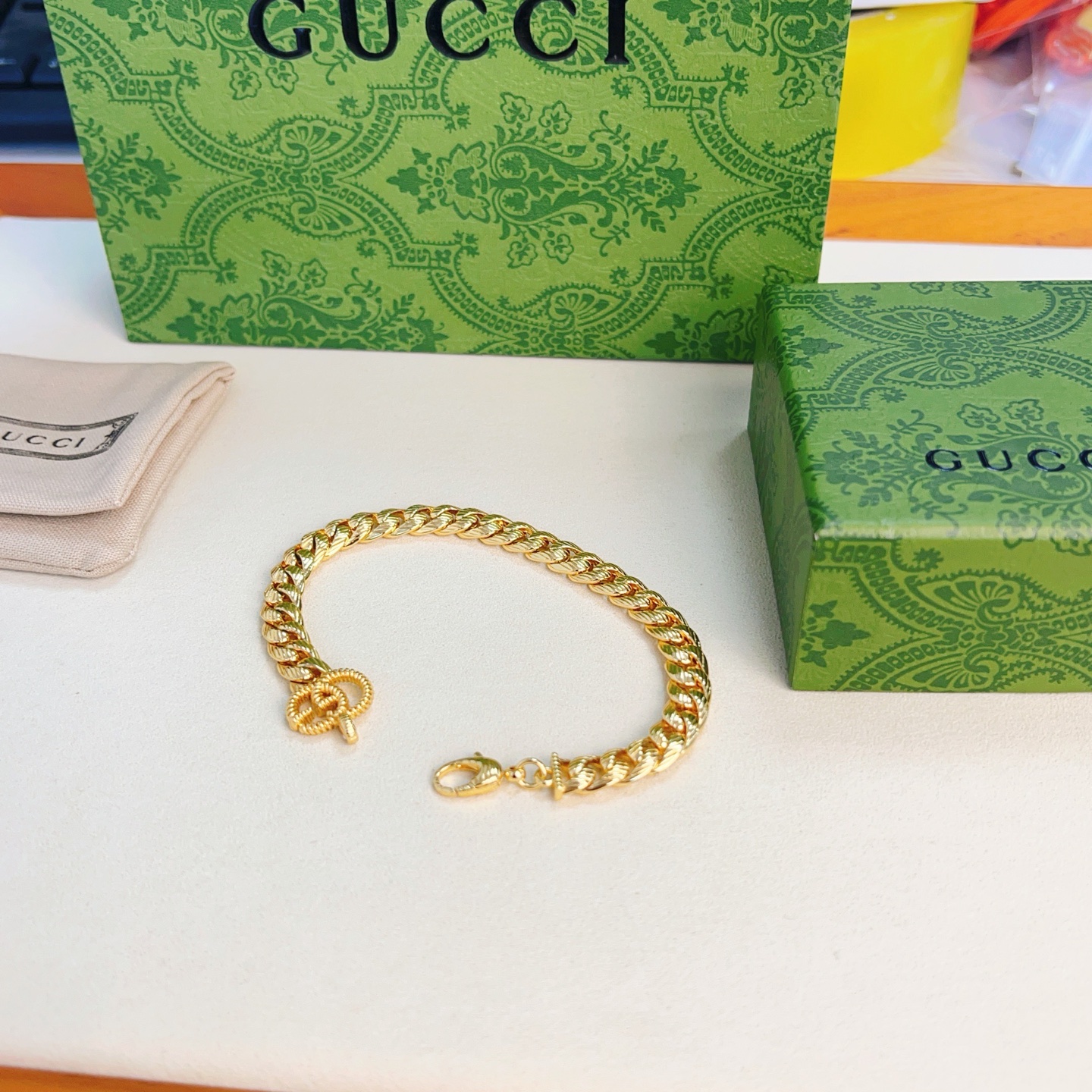 古驰 Gucci 高定典藏高定典雅奢华珠宝首饰项链手链戒指 #4EBDF067 6