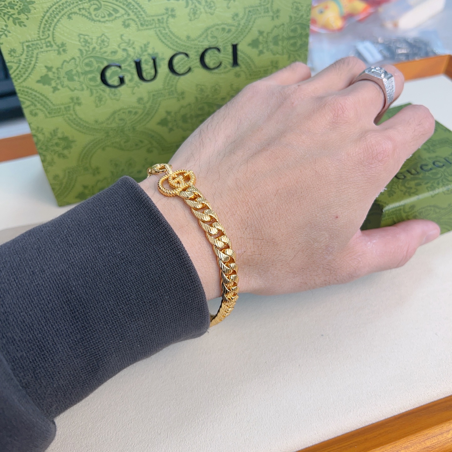 古驰 Gucci 高定典藏高定典雅奢华珠宝首饰项链手链戒指 #4EBDF067 8