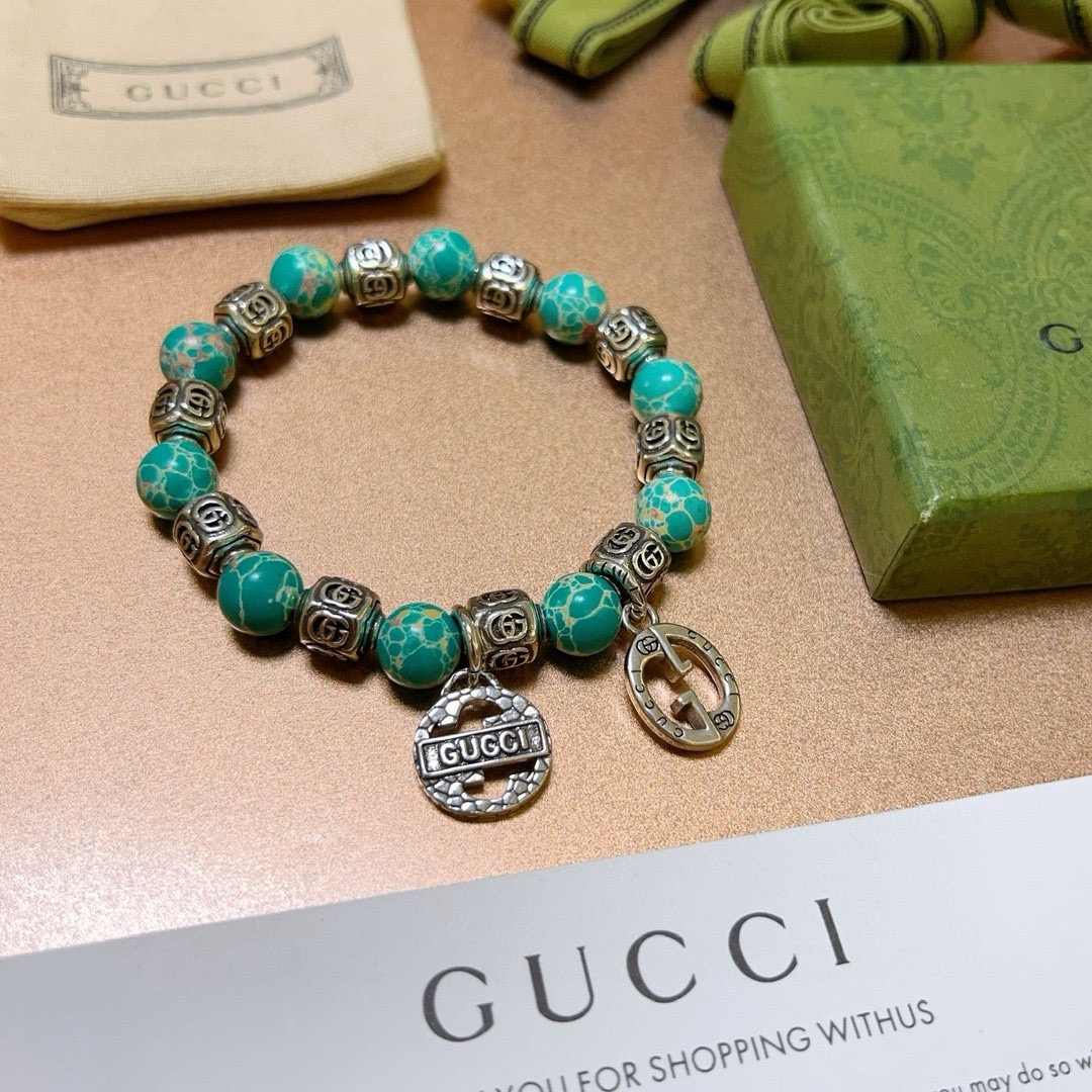 古驰 Gucci 高定典藏高定典雅奢华珠宝首饰项链手链戒指 #F799F59A 4