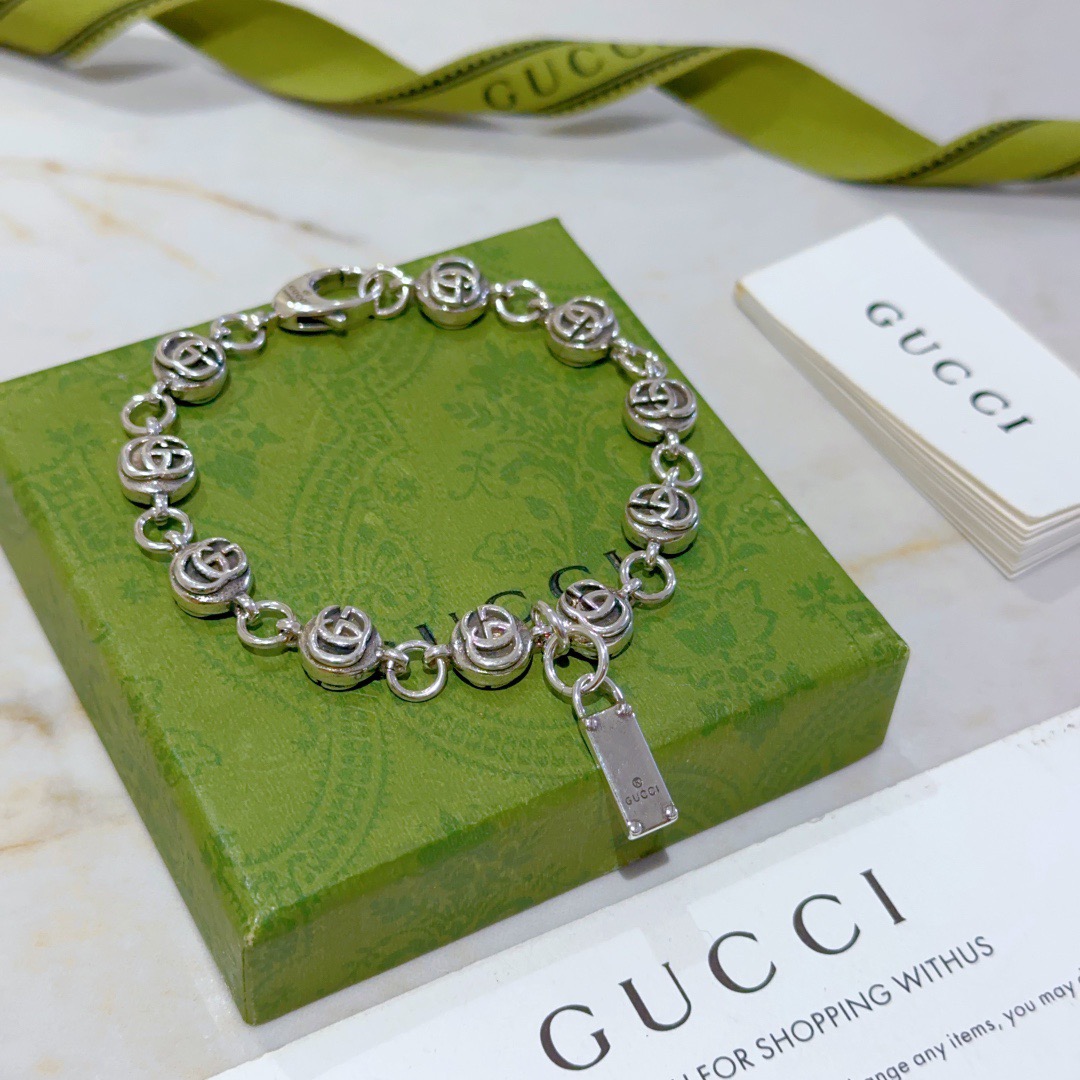 古驰 Gucci 高定典藏高定典雅奢华珠宝首饰项链手链戒指 #89497DE4 5