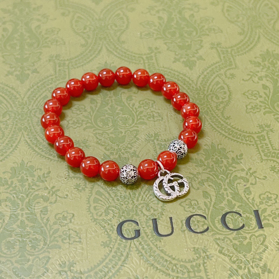 古驰 Gucci 高定典藏高定典雅奢华珠宝首饰项链手链戒指 #329A16C4 3
