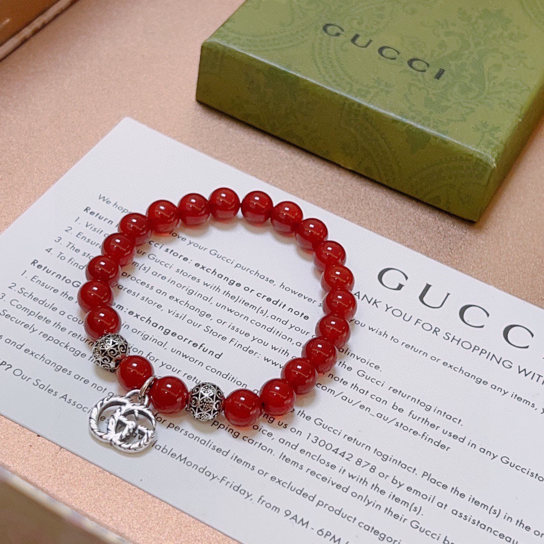 古驰 Gucci 高定典藏高定典雅奢华珠宝首饰项链手链戒指 #329A16C4 5