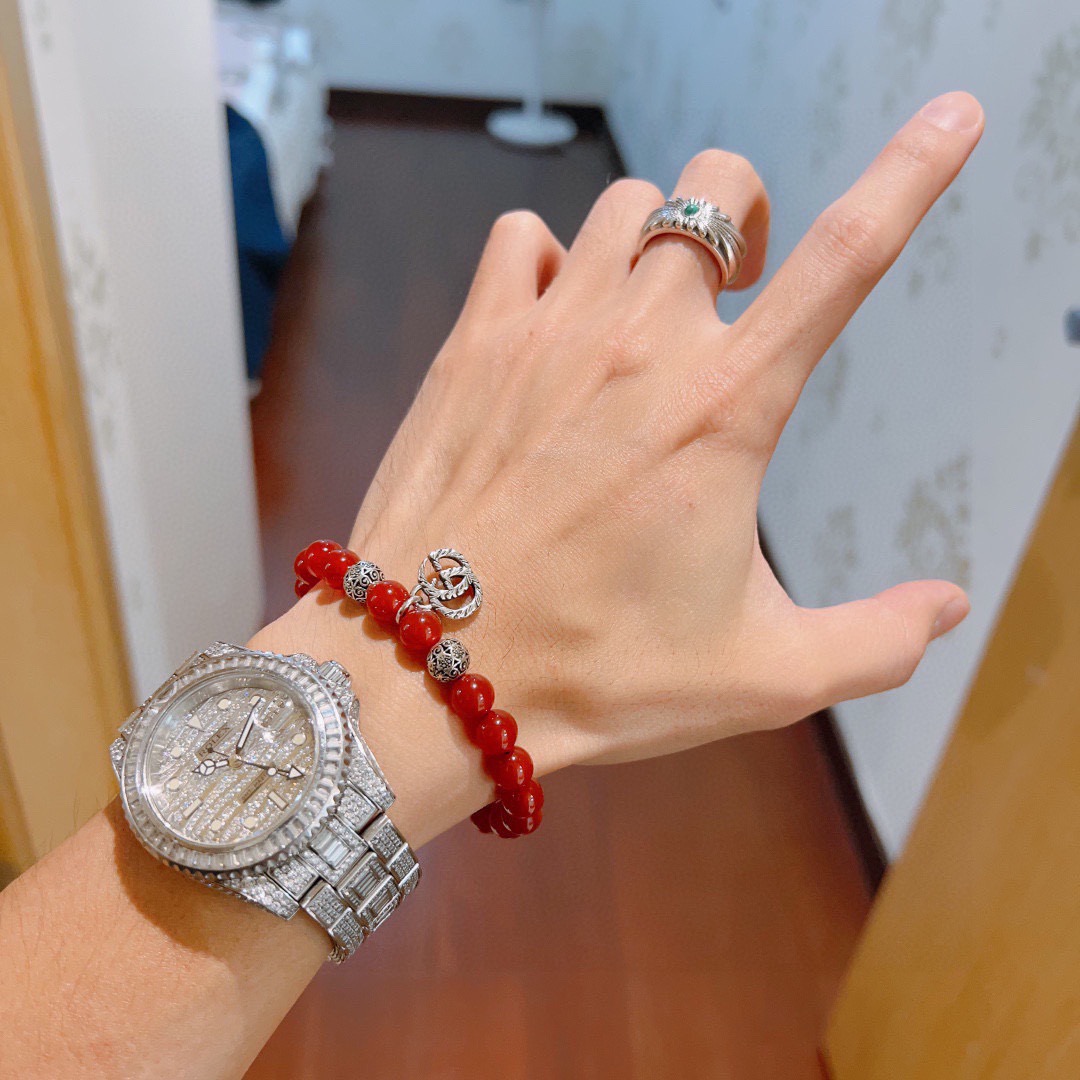 古驰 Gucci 高定典藏高定典雅奢华珠宝首饰项链手链戒指 #329A16C4 6