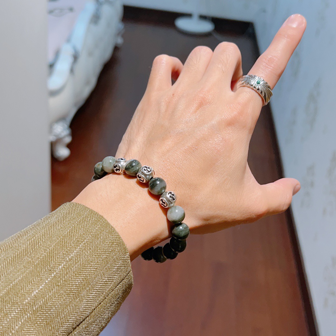 古驰 Gucci 高定典藏高定典雅奢华珠宝首饰项链手链戒指 #077D462B 6
