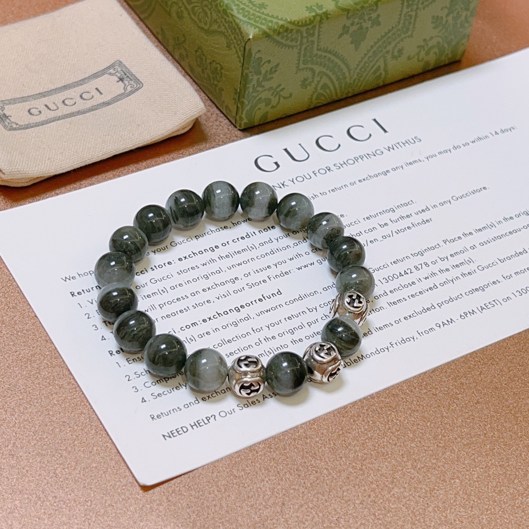 古驰 Gucci 高定典藏高定典雅奢华珠宝首饰项链手链戒指 #077D462B 8
