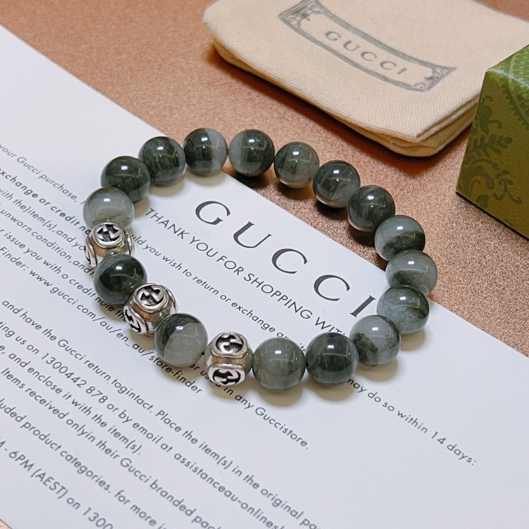 古驰 Gucci 高定典藏高定典雅奢华珠宝首饰项链手链戒指 #077D462B 4