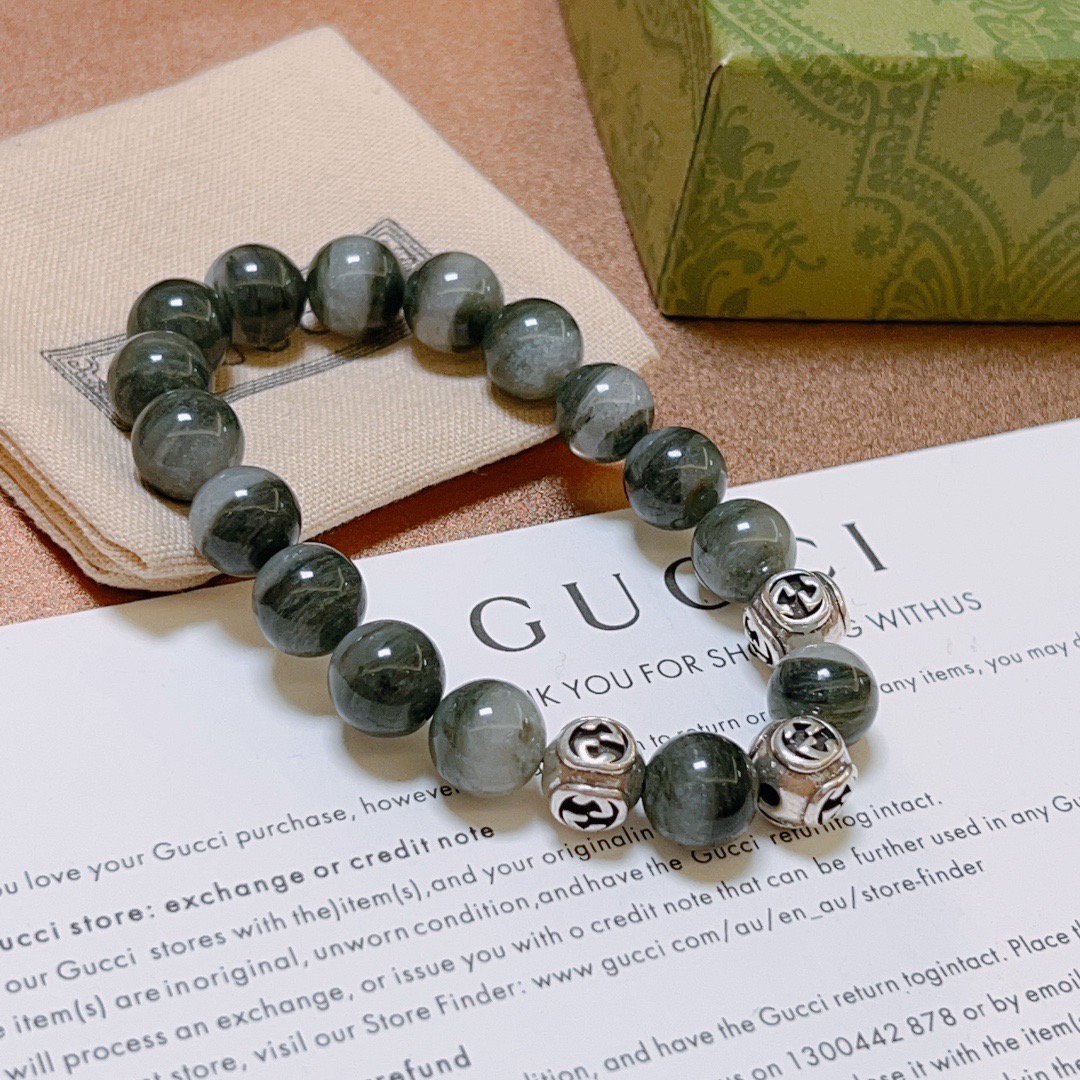 古驰 Gucci 高定典藏高定典雅奢华珠宝首饰项链手链戒指 #077D462B 5