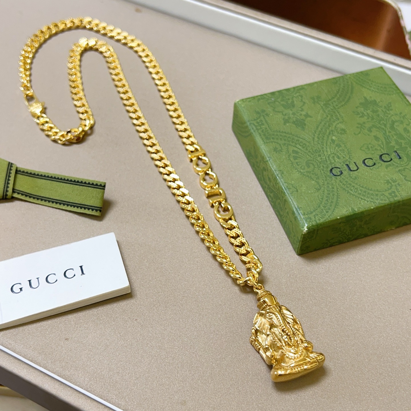 古驰 Gucci 高定典藏高定典雅奢华珠宝首饰项链手链戒指 #235536EE 8