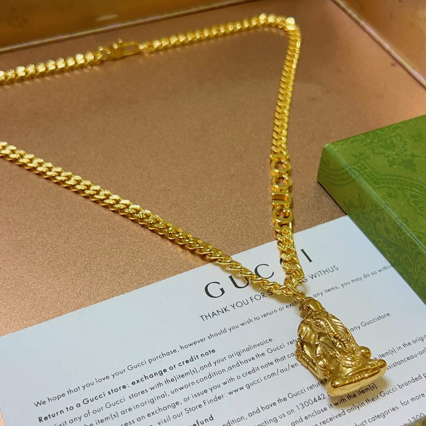 古驰 Gucci 高定典藏高定典雅奢华珠宝首饰项链手链戒指 #235536EE 2