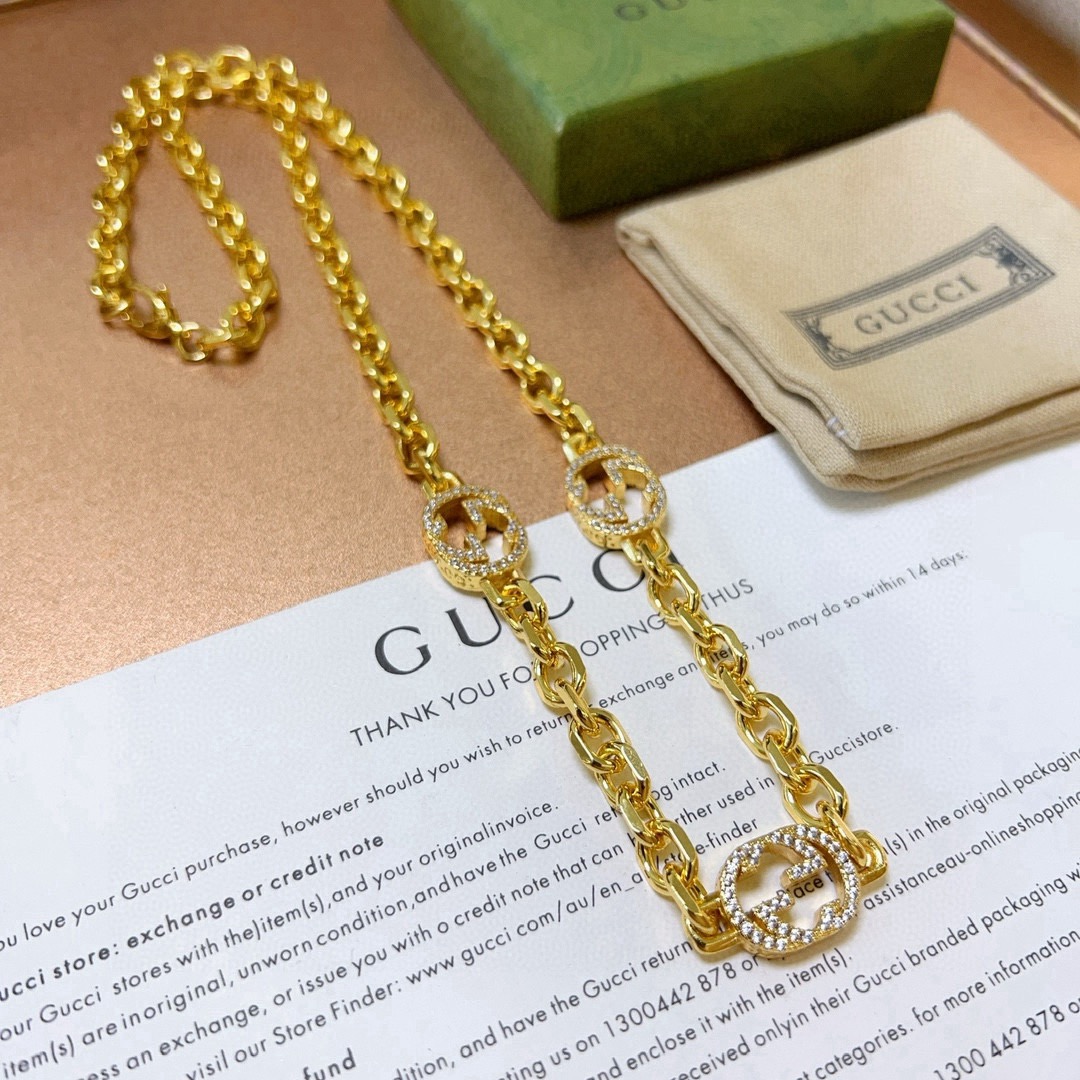 古驰 Gucci 高定典藏高定典雅奢华珠宝首饰项链手链戒指 #BE8D5EB4 4