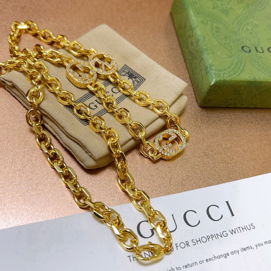 古驰 Gucci 高定典藏高定典雅奢华珠宝首饰项链手链戒指 #BE8D5EB4 5