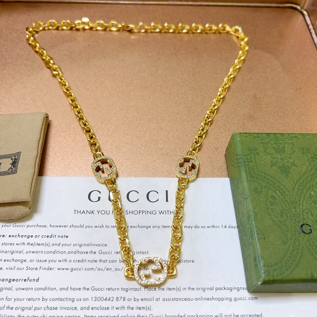 古驰 Gucci 高定典藏高定典雅奢华珠宝首饰项链手链戒指 #BE8D5EB4 8