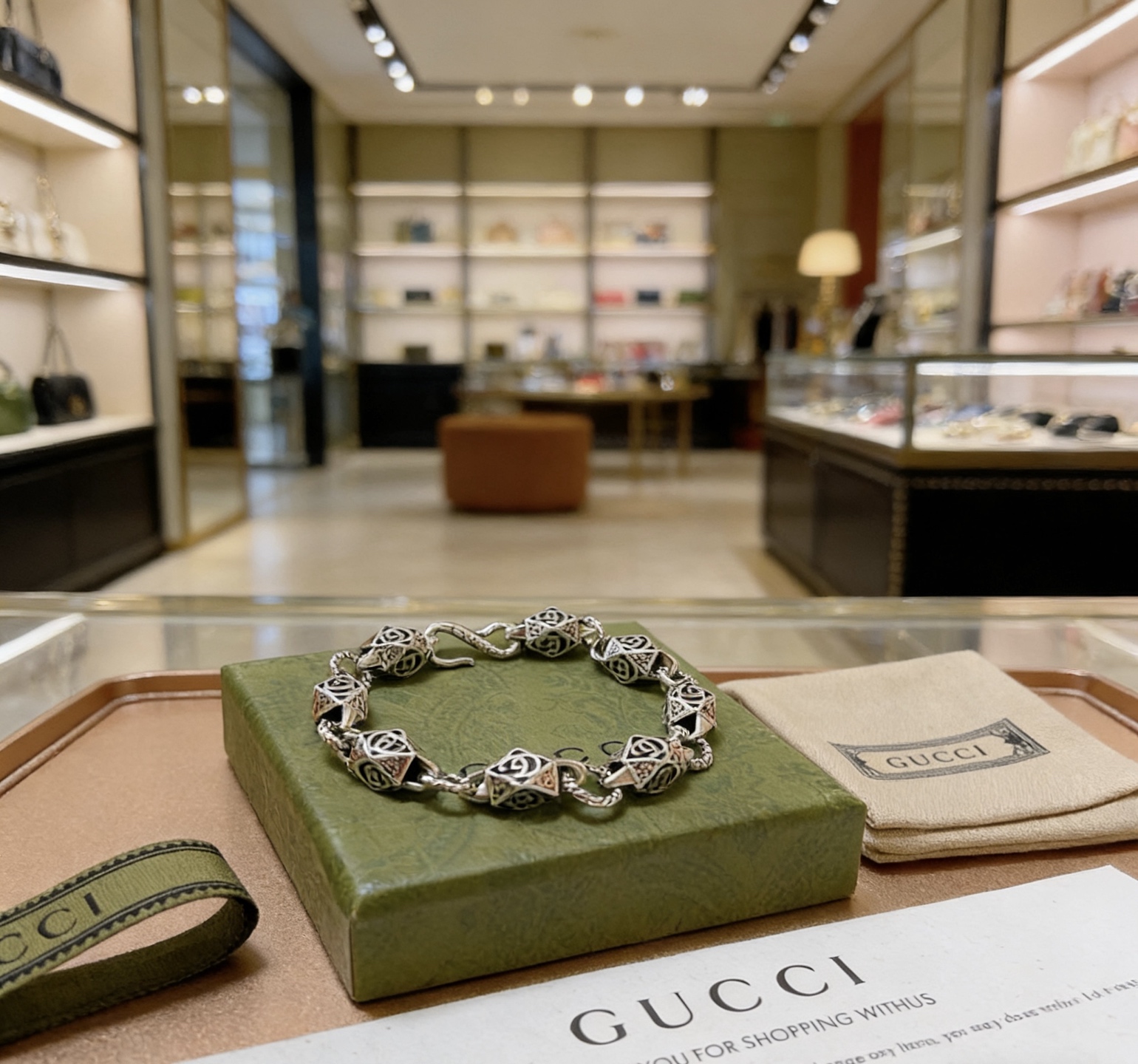 Gucci 最新出炉 Gucci古驰手链最新款的