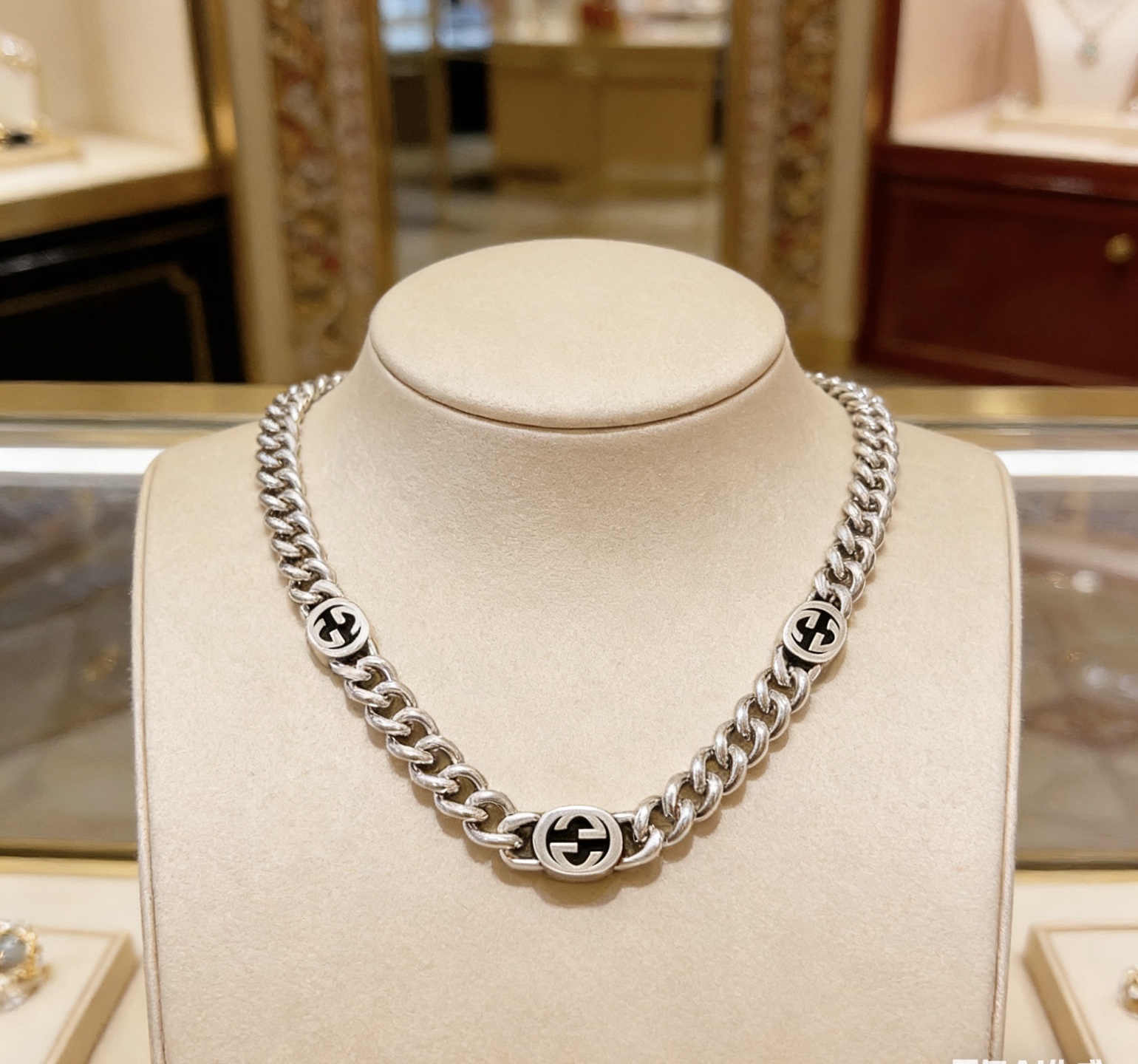 Gucci 𝐆𝐮𝐜𝐜𝐢古驰项链2026最新款链条档次更高 Anger Forest系列5G新款古驰项链