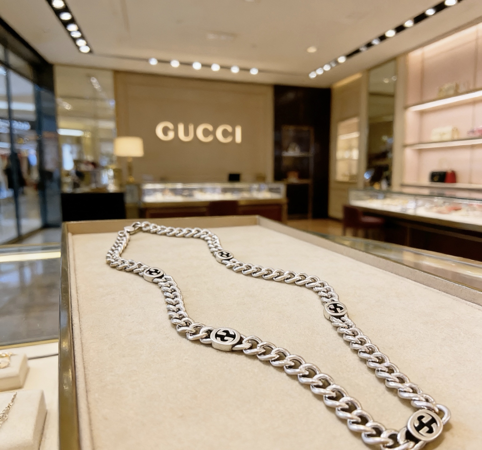 Gucci 𝐆𝐮𝐜𝐜𝐢古驰项链2026最新款链条档次更高 Anger Forest系列5G新款古驰项链