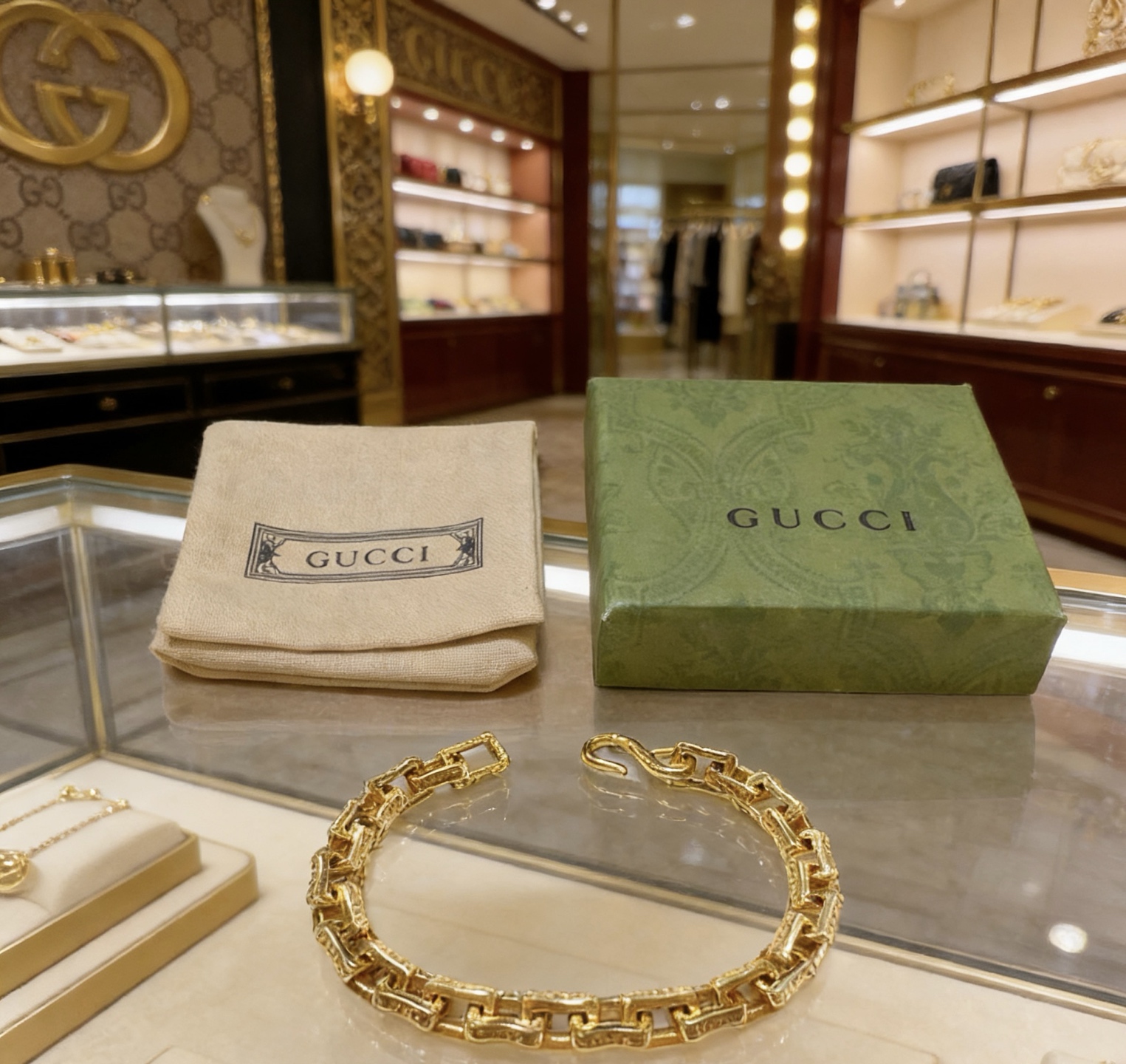 Gucci 2026最新出炉土豪版手链 认准细节链身闪沙效果
