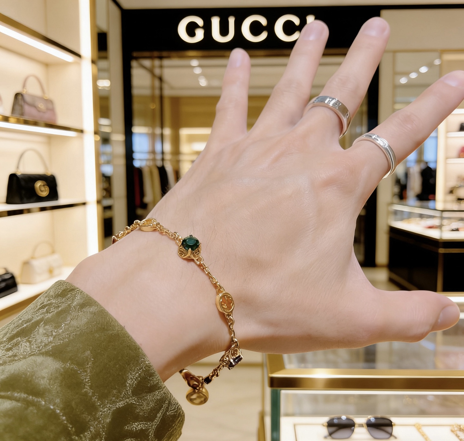 Gucci 新出炉 Gucci古驰手链最新款的