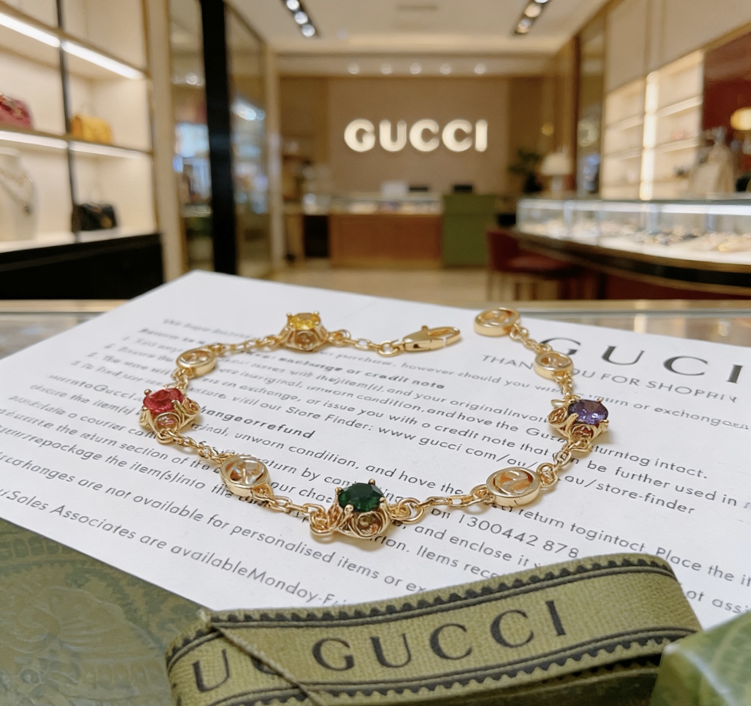 Gucci 新出炉 Gucci古驰手链最新款的