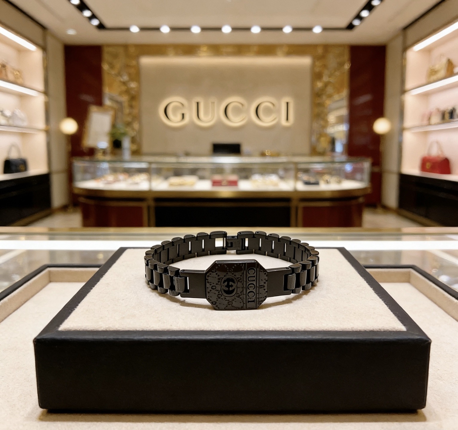 NO:724234,Batch. The latest Gucci bracelet is the latest classic model. It is exquisite regardless of style and texture. It is absolutely top-notch. You can understand the original logo at a glance. It is super nice and the best choice for matching clothes. It is a must-have artifact for men and women. It is a boutique jewelry, gucci, gucci, bracelet.19860909批. 最新出炉 Gucci古驰手链最新款的经典款 精致无论款式 质感 都是绝对的顶尖feel 只要看一眼就懂了原版logo 超 nice 搭配衣服最佳的选择,男女同款必备神器,饰品精品,gucci,gucci,bracelet,Jewelry