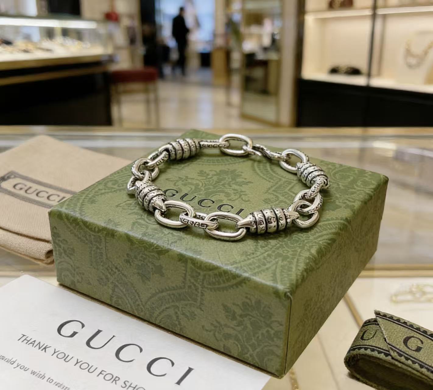 Gucci 2026最新出炉奢华古驰手链 高端品牌定制