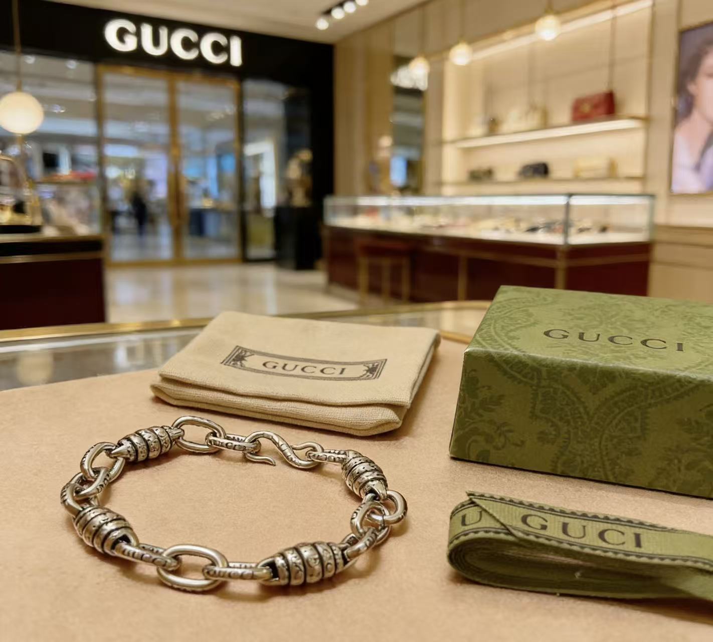 Gucci 2026最新出炉奢华古驰手链 高端品牌定制