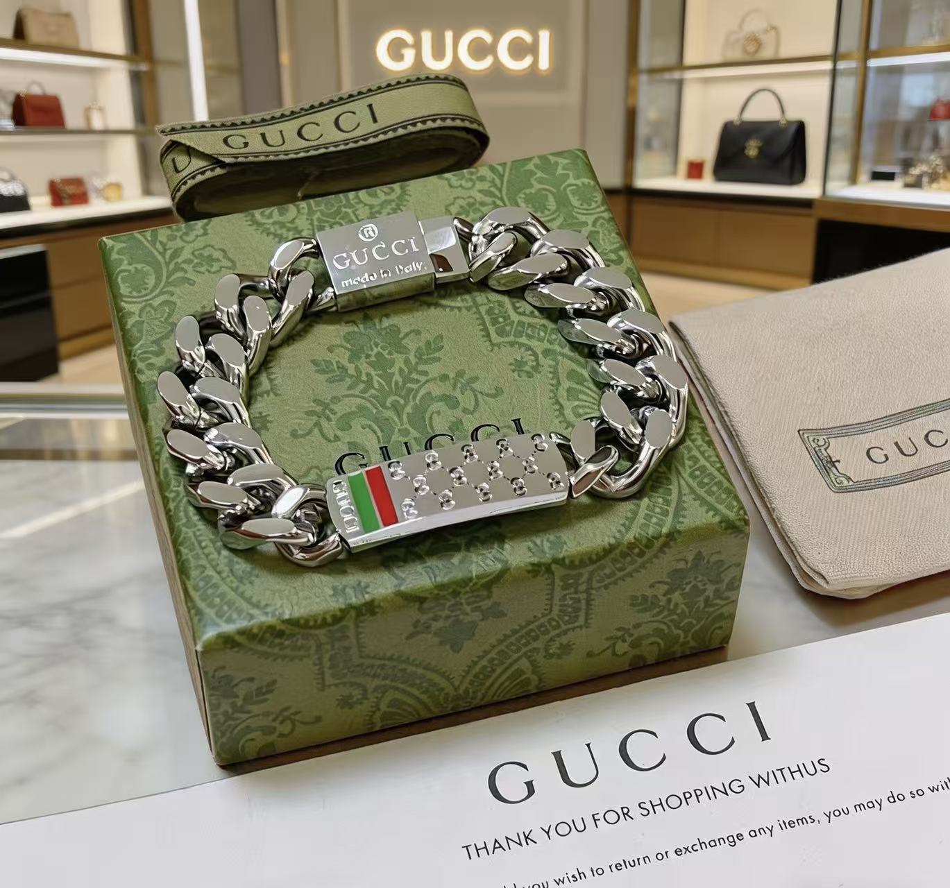 Gucci 2026款新出炉 Gucci古驰手链最新款的