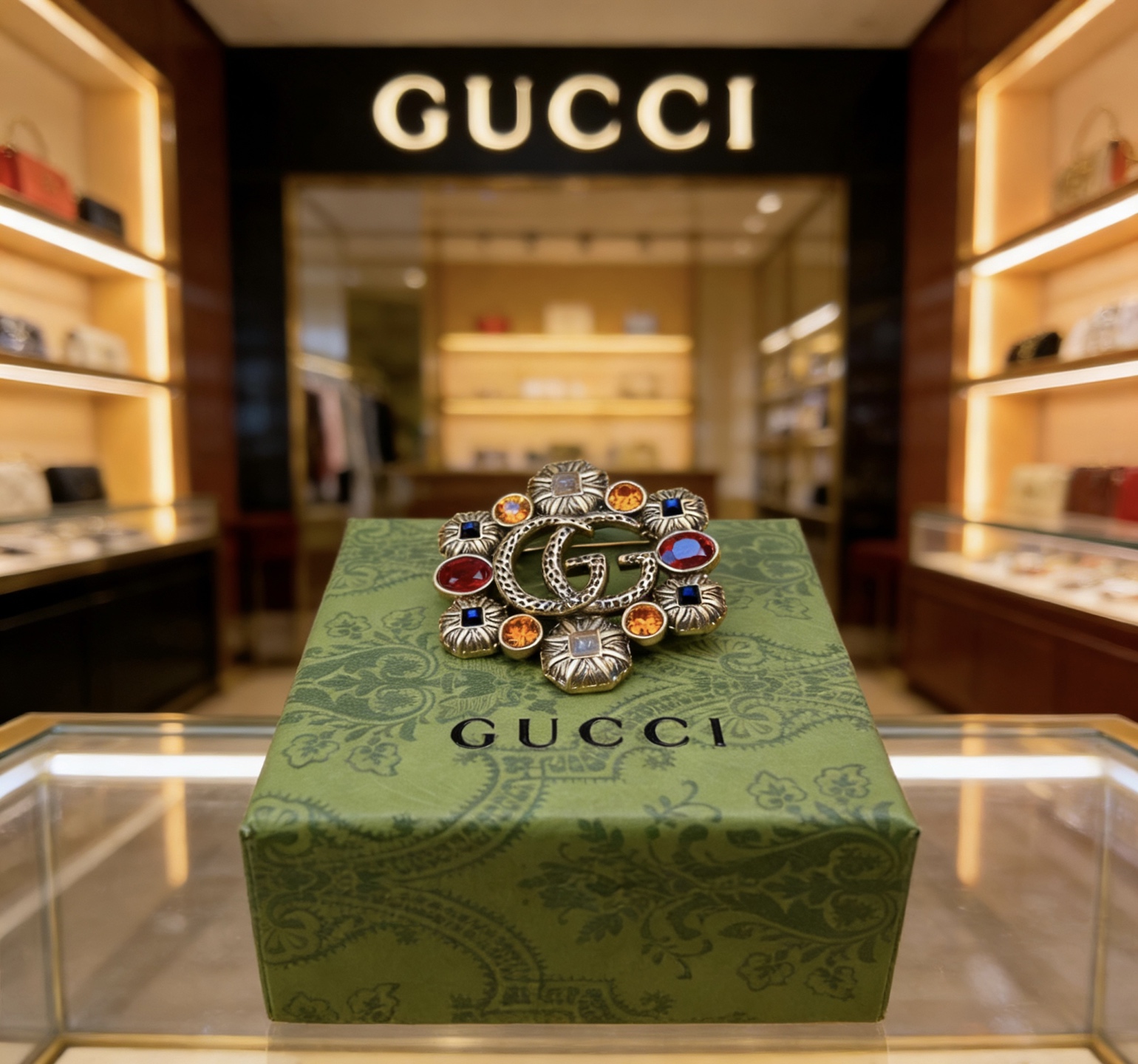 Gucci 最新出炉 Gucci古驰胸针最新款的