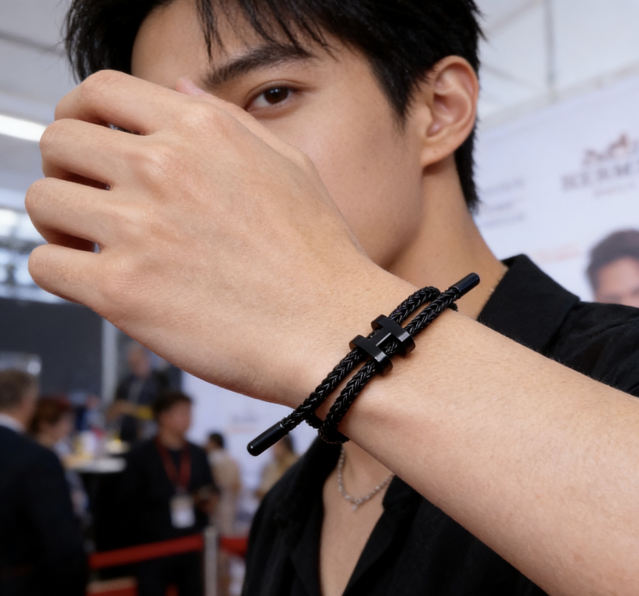 Hermès 黑武士爱马仕手链 手绳太考验师傅的手艺了