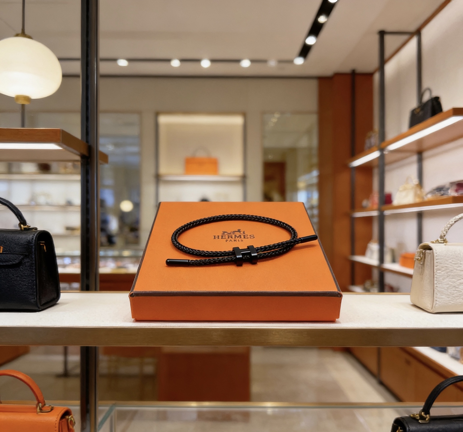 Hermès 黑武士爱马仕手链 手绳太考验师傅的手艺了