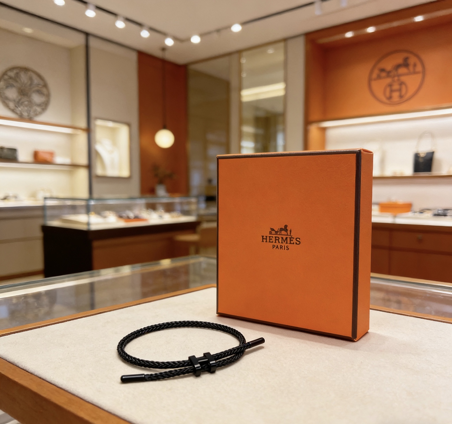 Hermès 黑武士爱马仕手链 手绳太考验师傅的手艺了