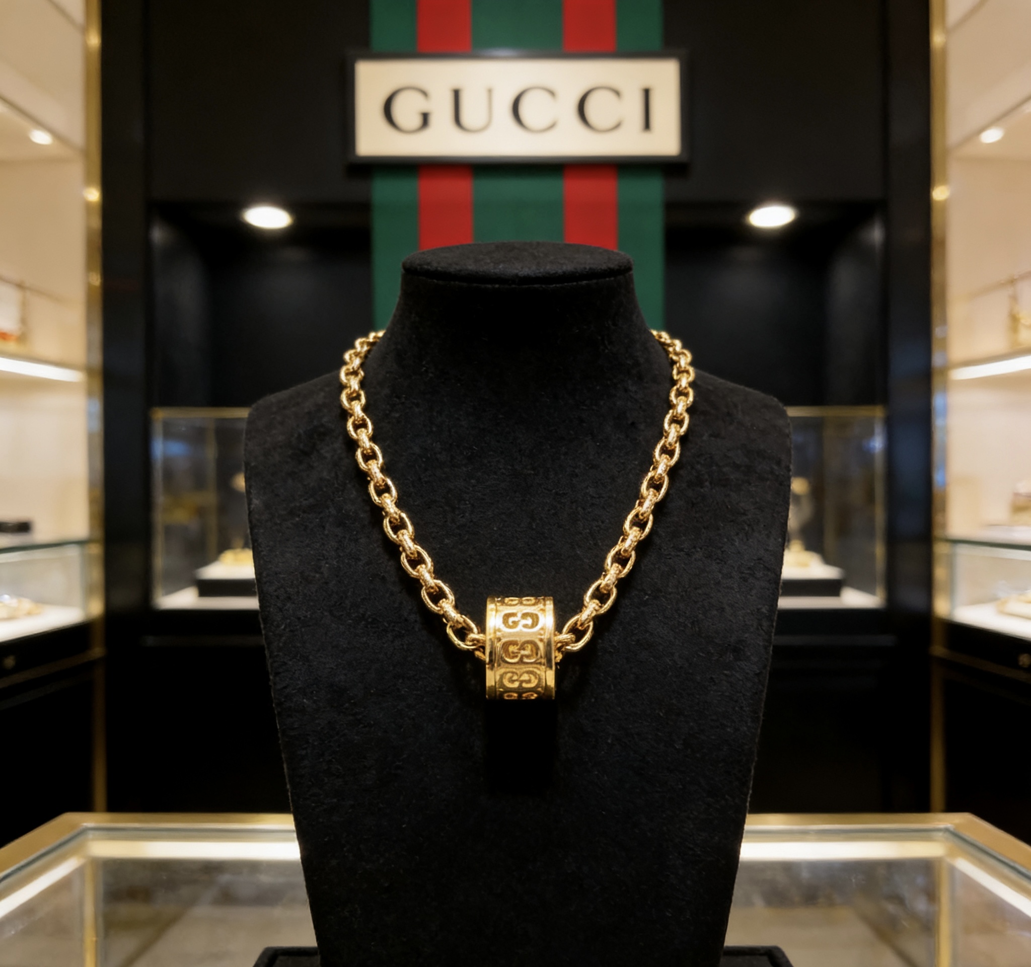 Gucci 𝐆𝐮𝐜𝐜𝐢古驰项链最新款链条档次更高 Anger Forest系列双G 款项链欧美 休闲风系列古驰系列 银项链