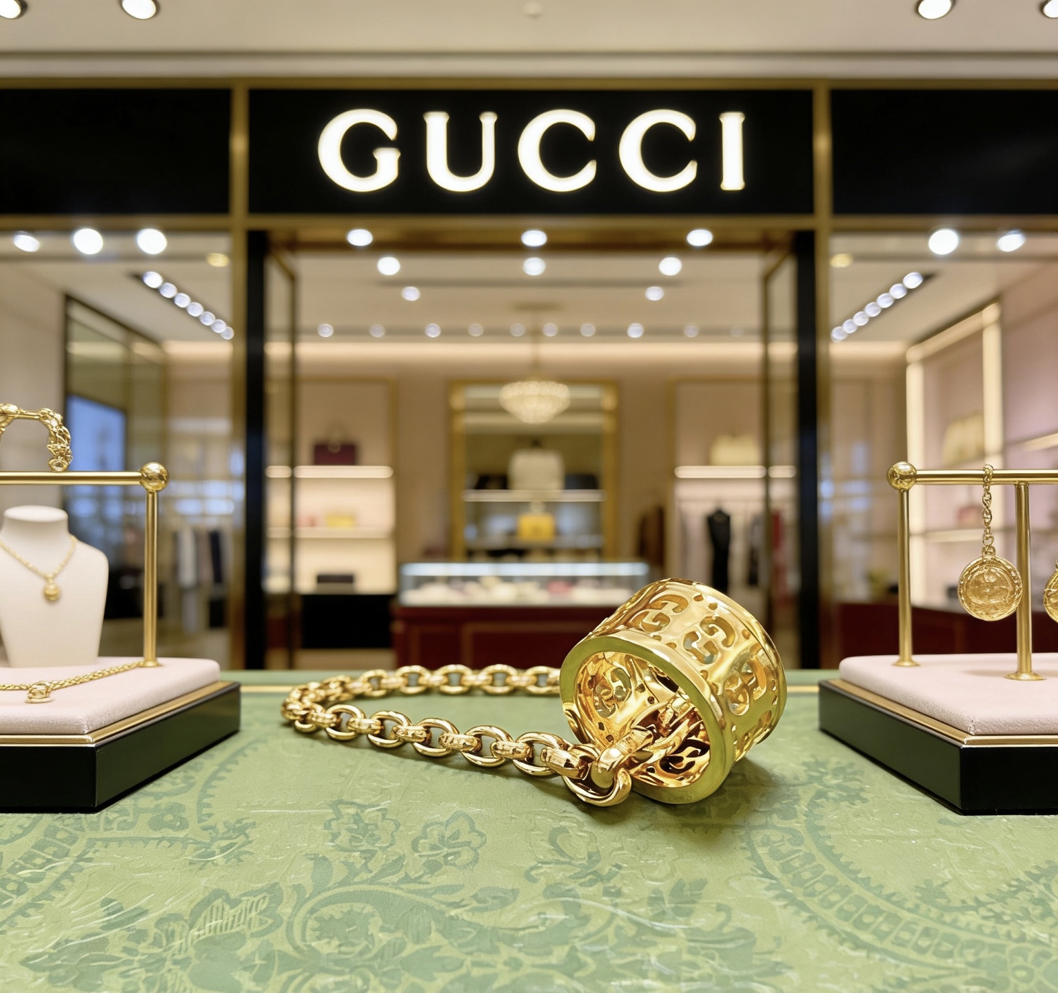Gucci 𝐆𝐮𝐜𝐜𝐢古驰项链最新款链条档次更高 Anger Forest系列双G 款项链欧美 休闲风系列古驰系列 银项链