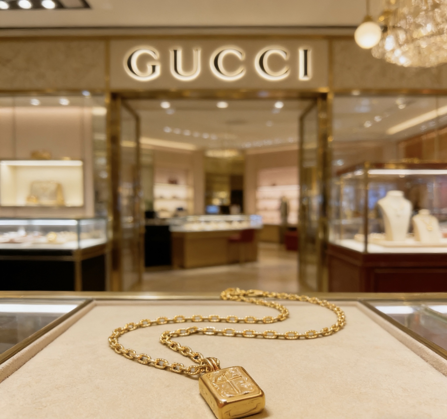 Gucci 古驰新品发布 不爆不发 抖音带货 首选 𝐆𝐮𝐜𝐜𝐢古驰项链最新款链条档次更高 Anger Forest系列双g古驰新品艺术风格 项链