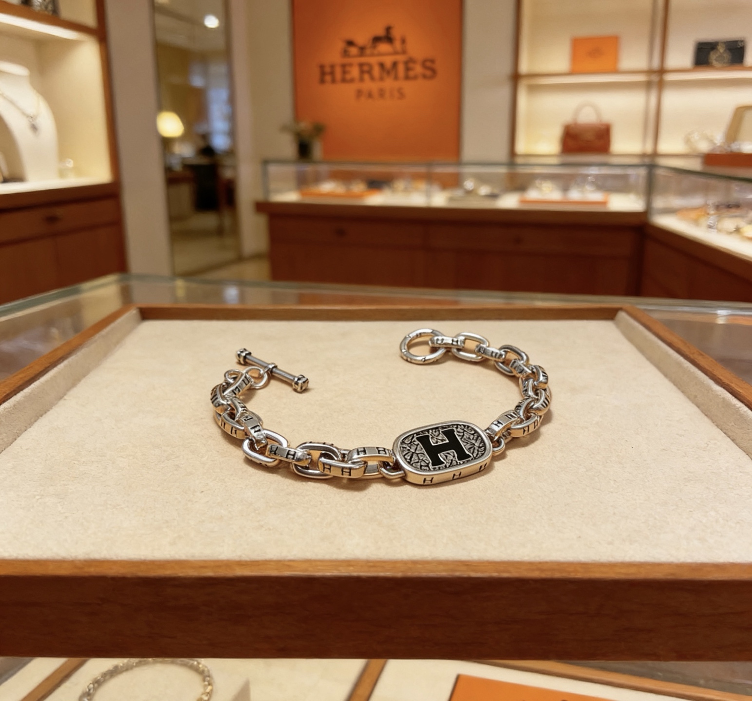 Hermès 新款爱马仕手链加厚版 铂金版 高级精工版