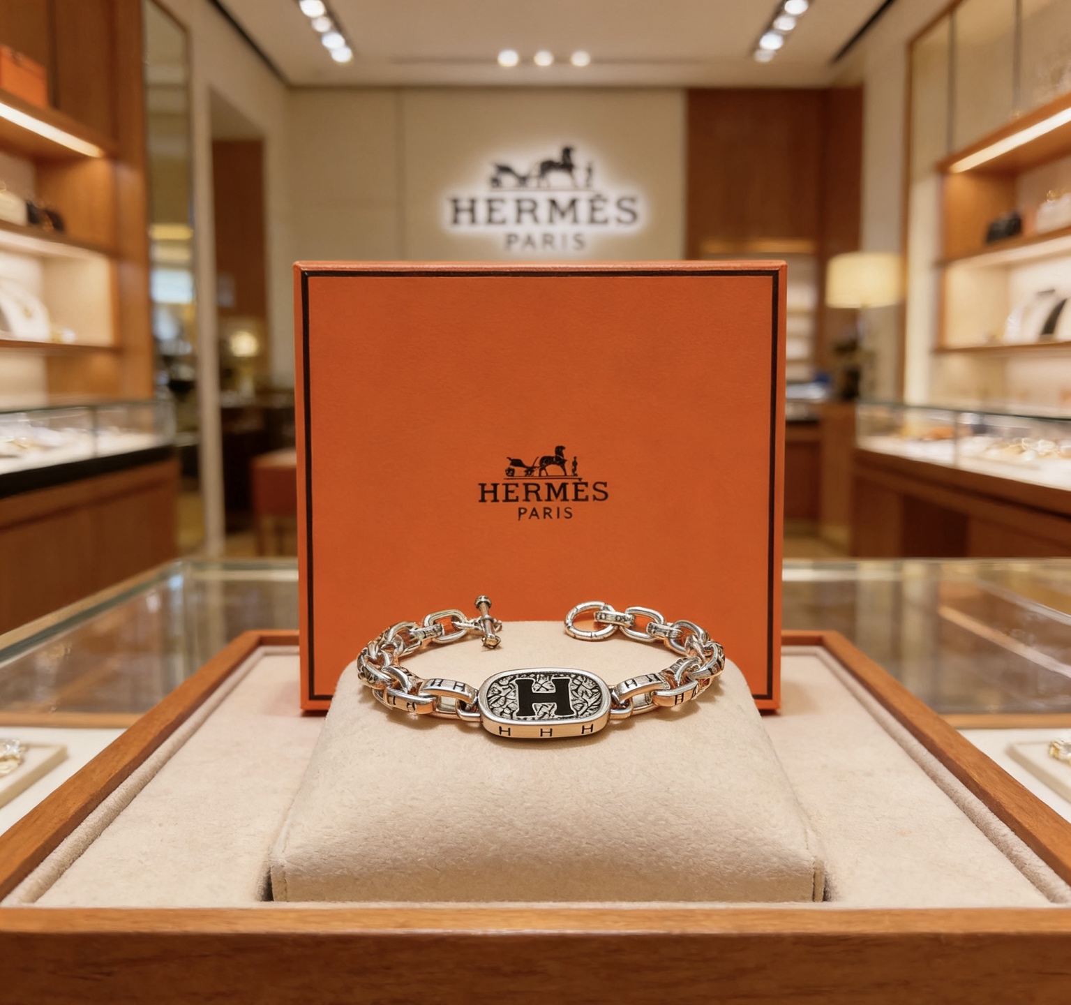 Hermès 新款爱马仕手链加厚版 铂金版 高级精工版