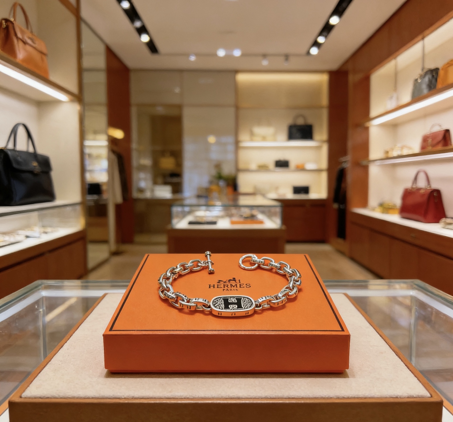 Hermès 新款爱马仕手链加厚版 铂金版 高级精工版