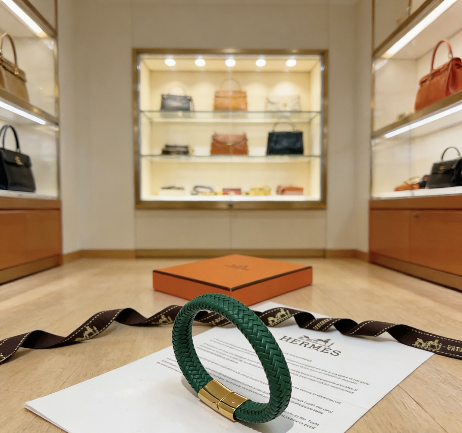 Hermès 新品发售 爱马仕手绳手环最新款纯手工编织牛皮材质档次更高 H系列系列 款系列手链手绳