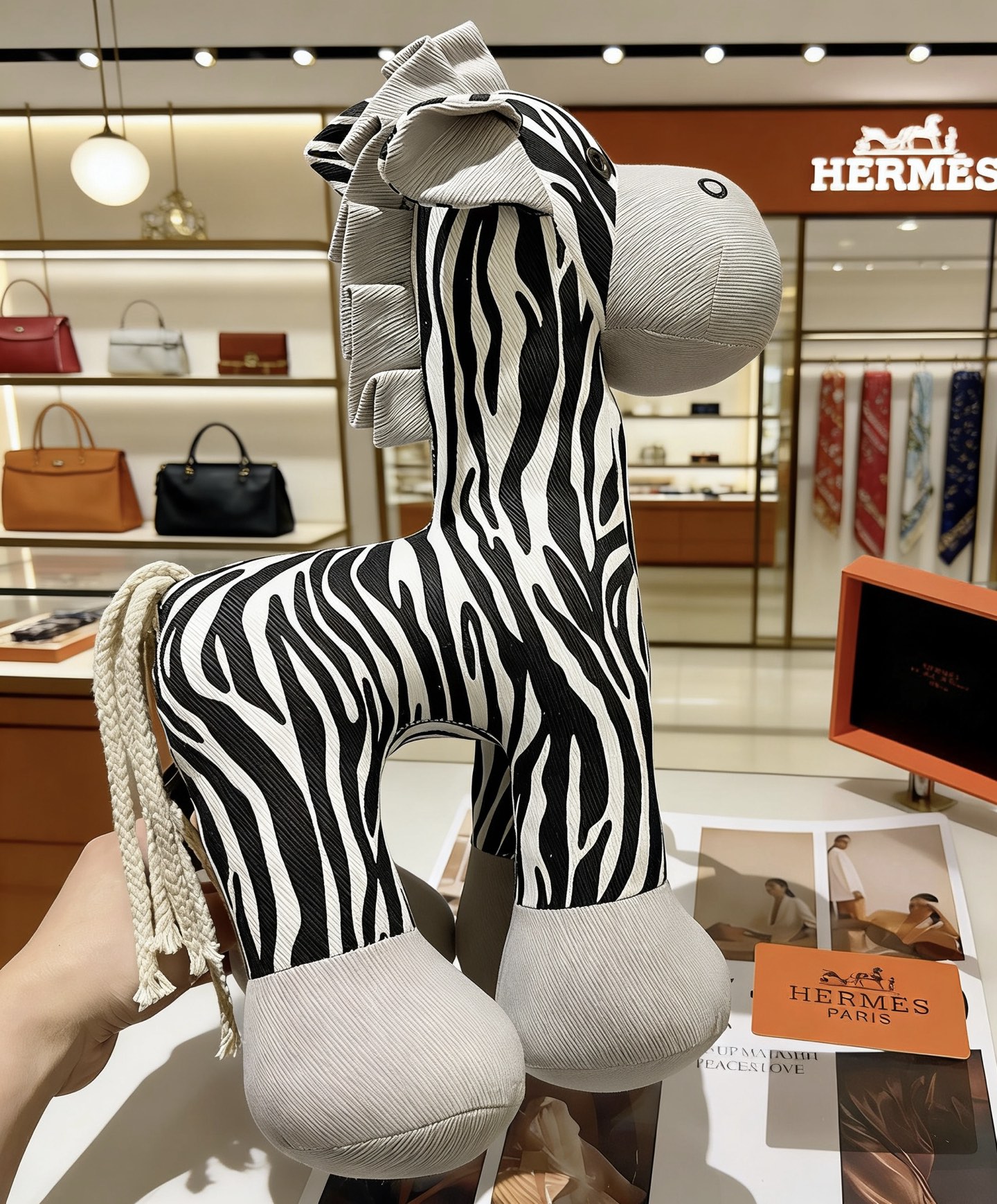 Hermès 来袭 爱马仕官网首发新品马玩偶独家高品质发售 出口法国订单新品发布