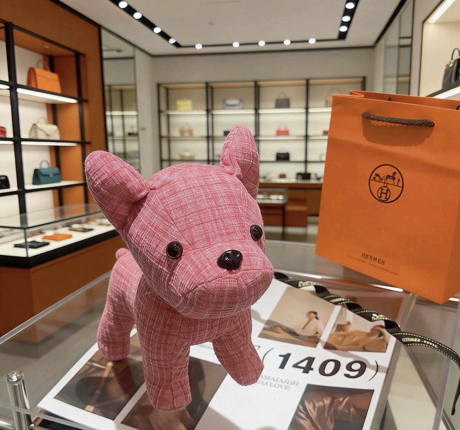 Hermès 来袭 爱马仕官网首发新品法斗玩偶独家高品质发售 出口法国订单新品发布
