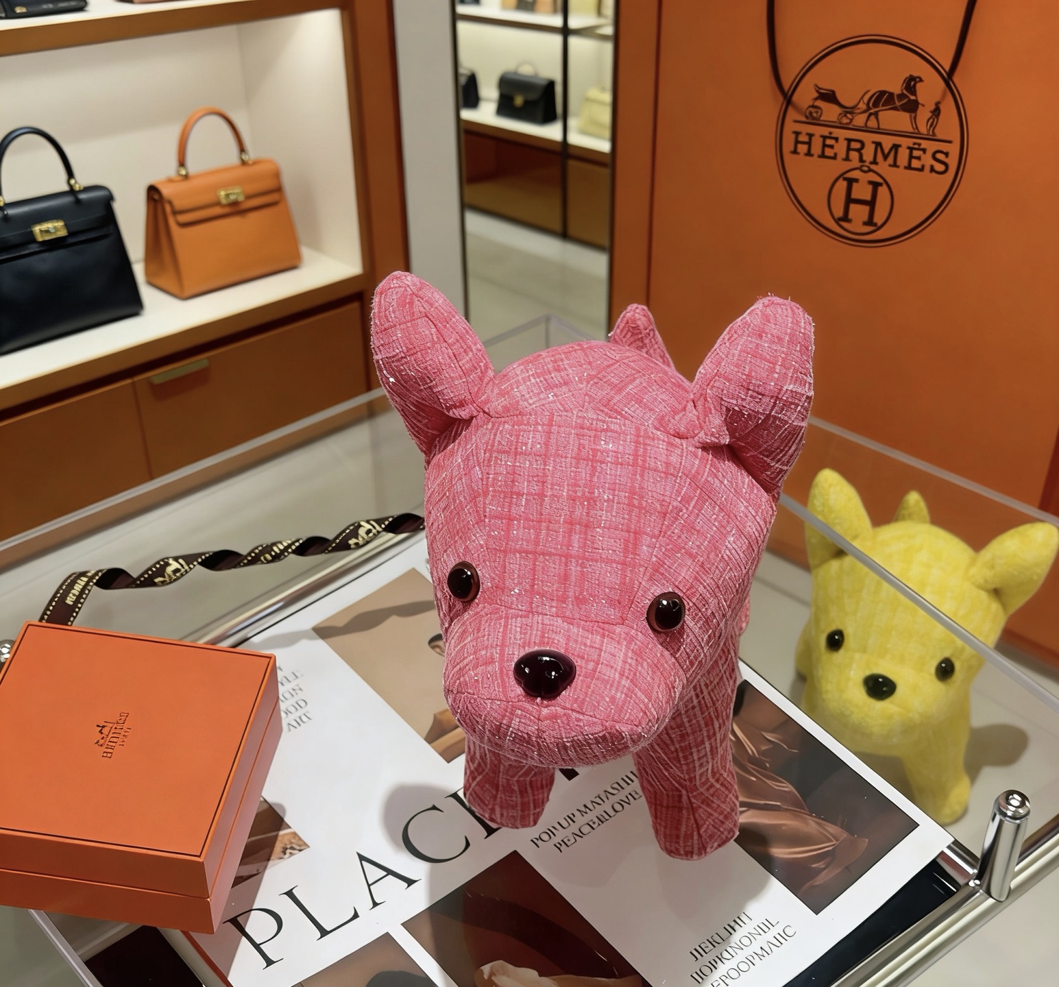 Hermès 来袭 爱马仕官网首发新品法斗玩偶独家高品质发售 出口法国订单新品发布