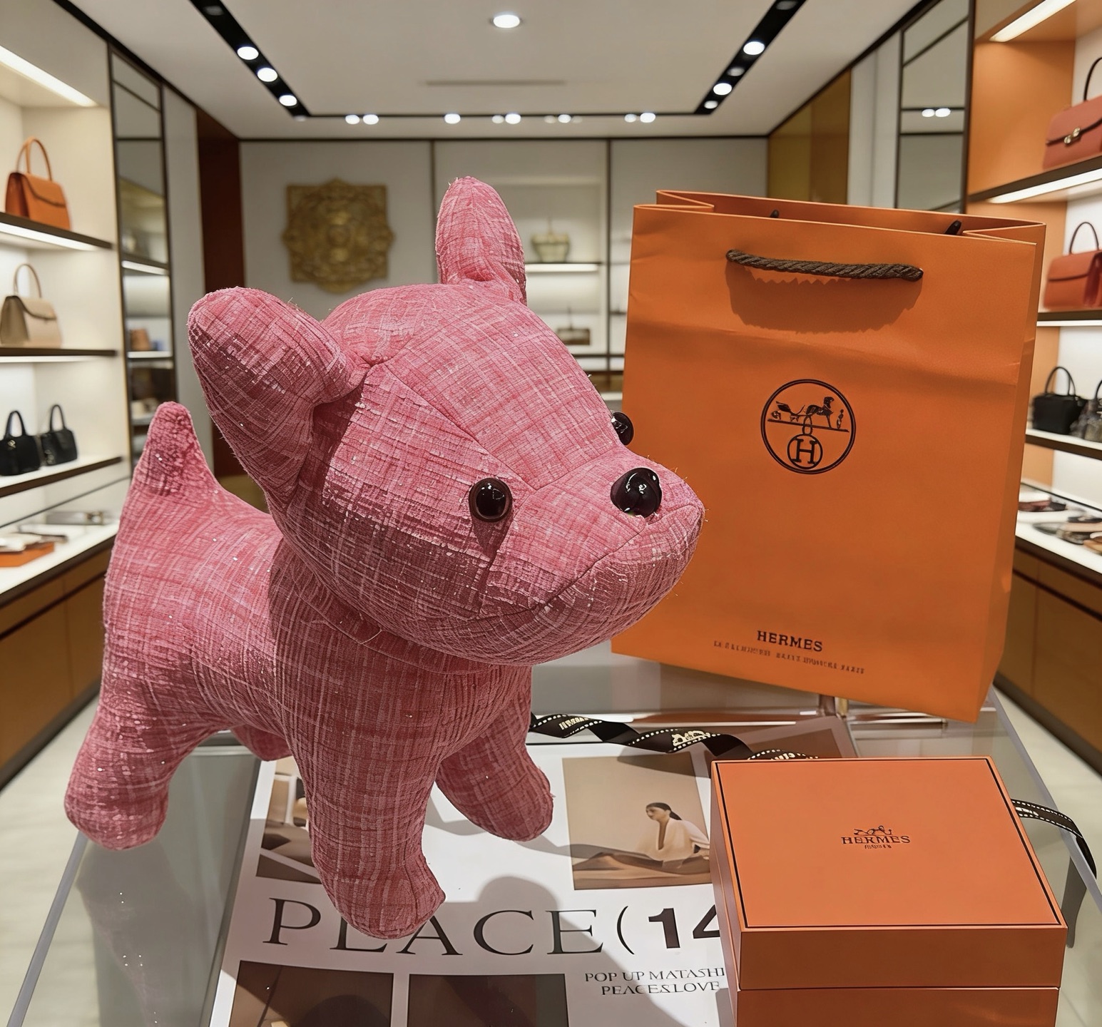 Hermès 来袭 爱马仕官网首发新品法斗玩偶独家高品质发售 出口法国订单新品发布