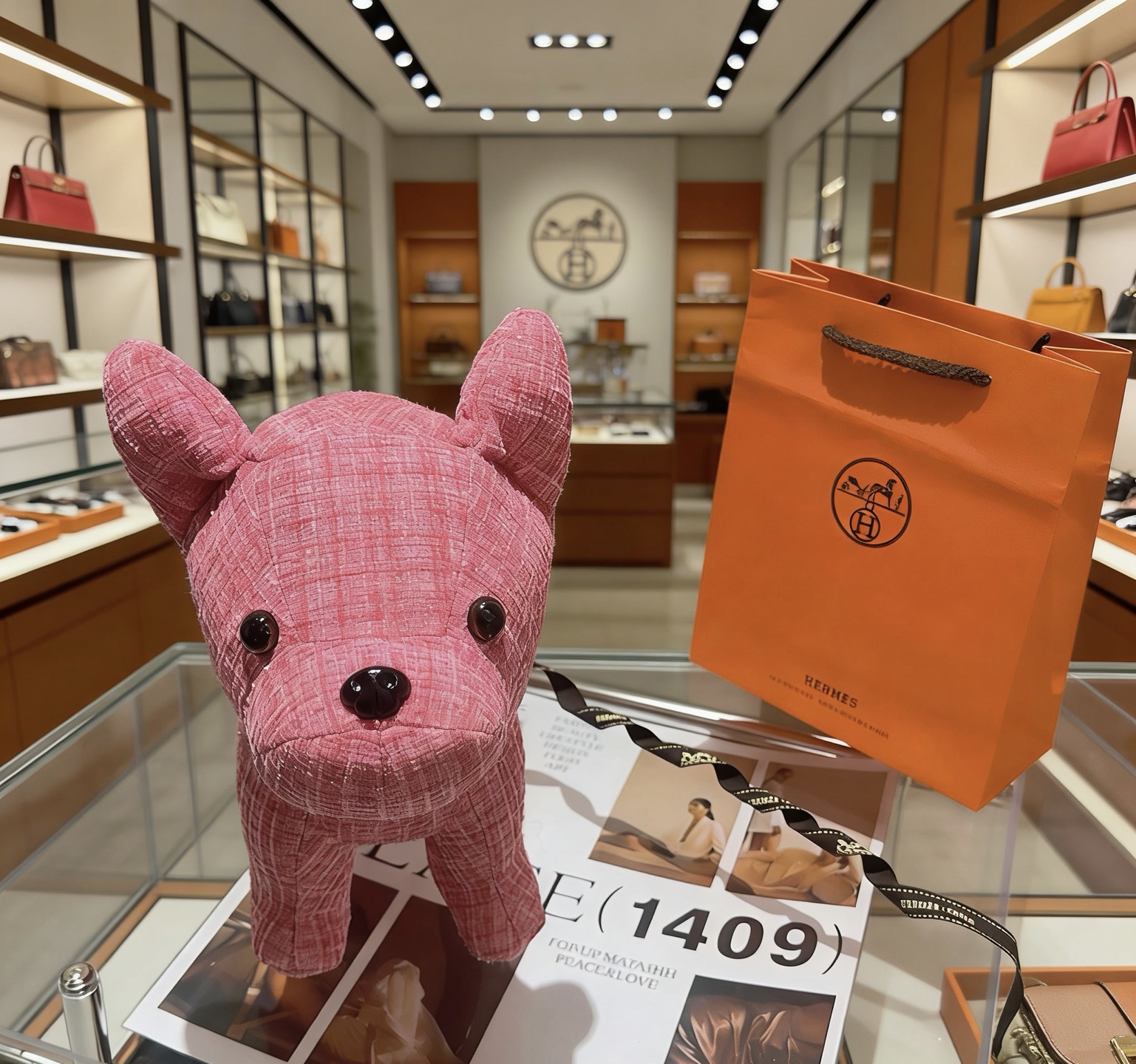 Hermès 来袭 爱马仕官网首发新品法斗玩偶独家高品质发售 出口法国订单新品发布