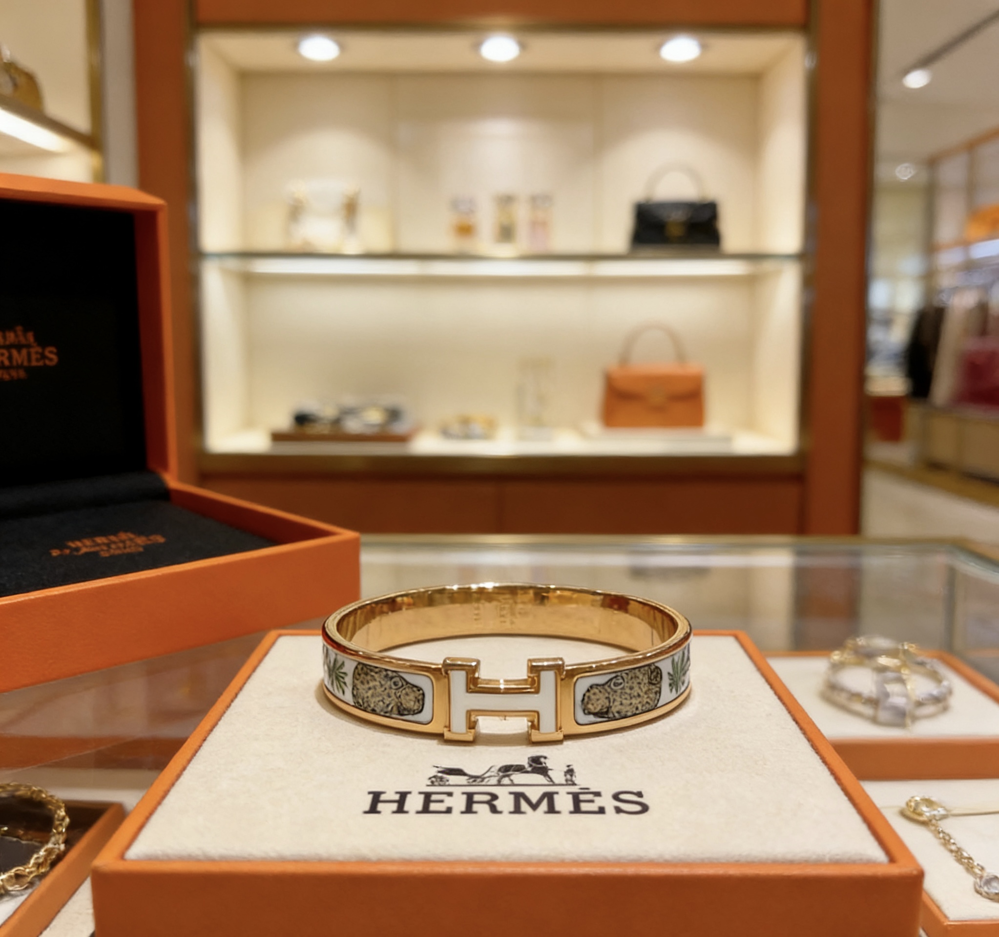 Hermès Hermes 爱马仕手镯 v金