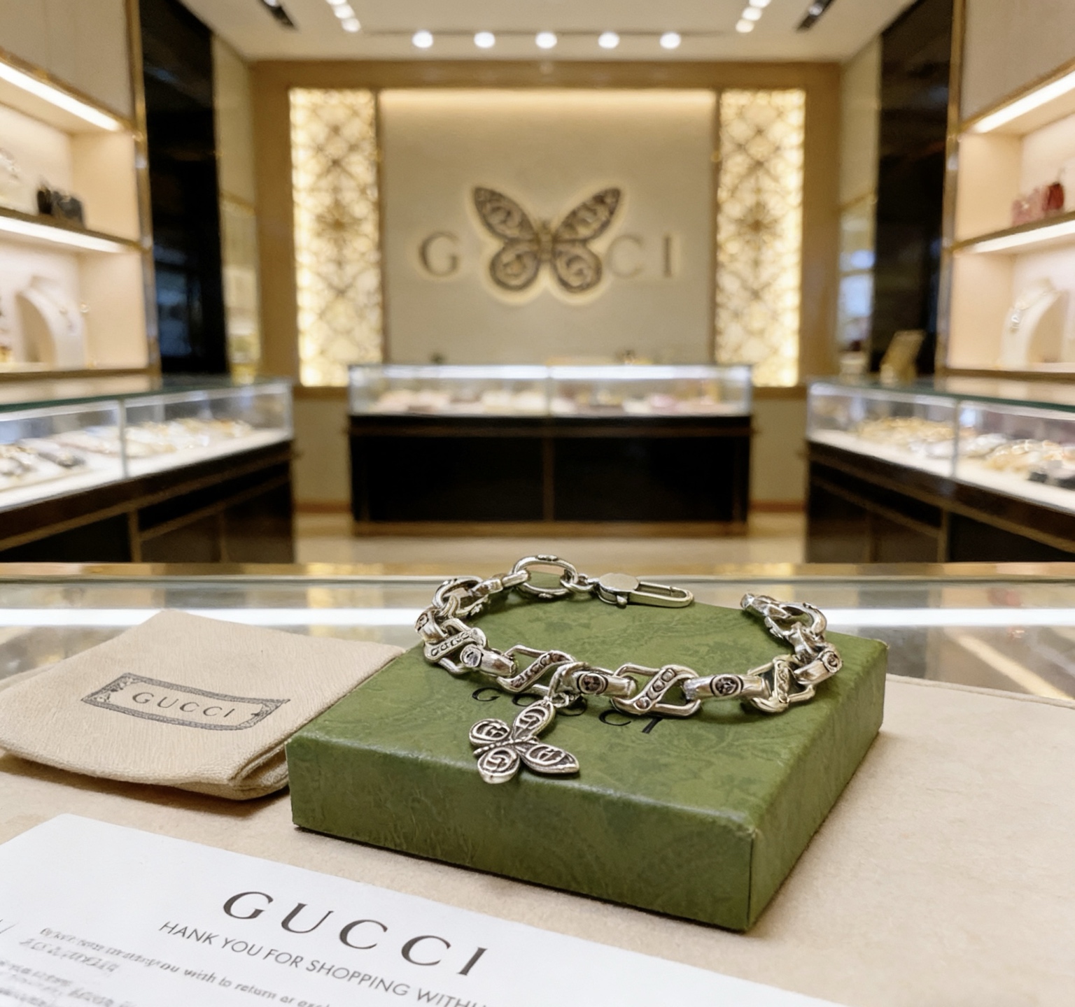 Gucci 最新出炉 Gucci古驰手链最新款的