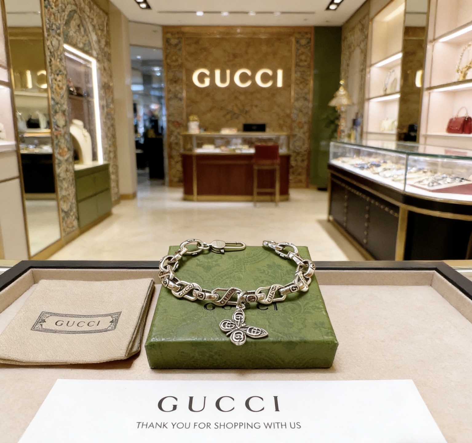 Gucci 最新出炉 Gucci古驰手链最新款的