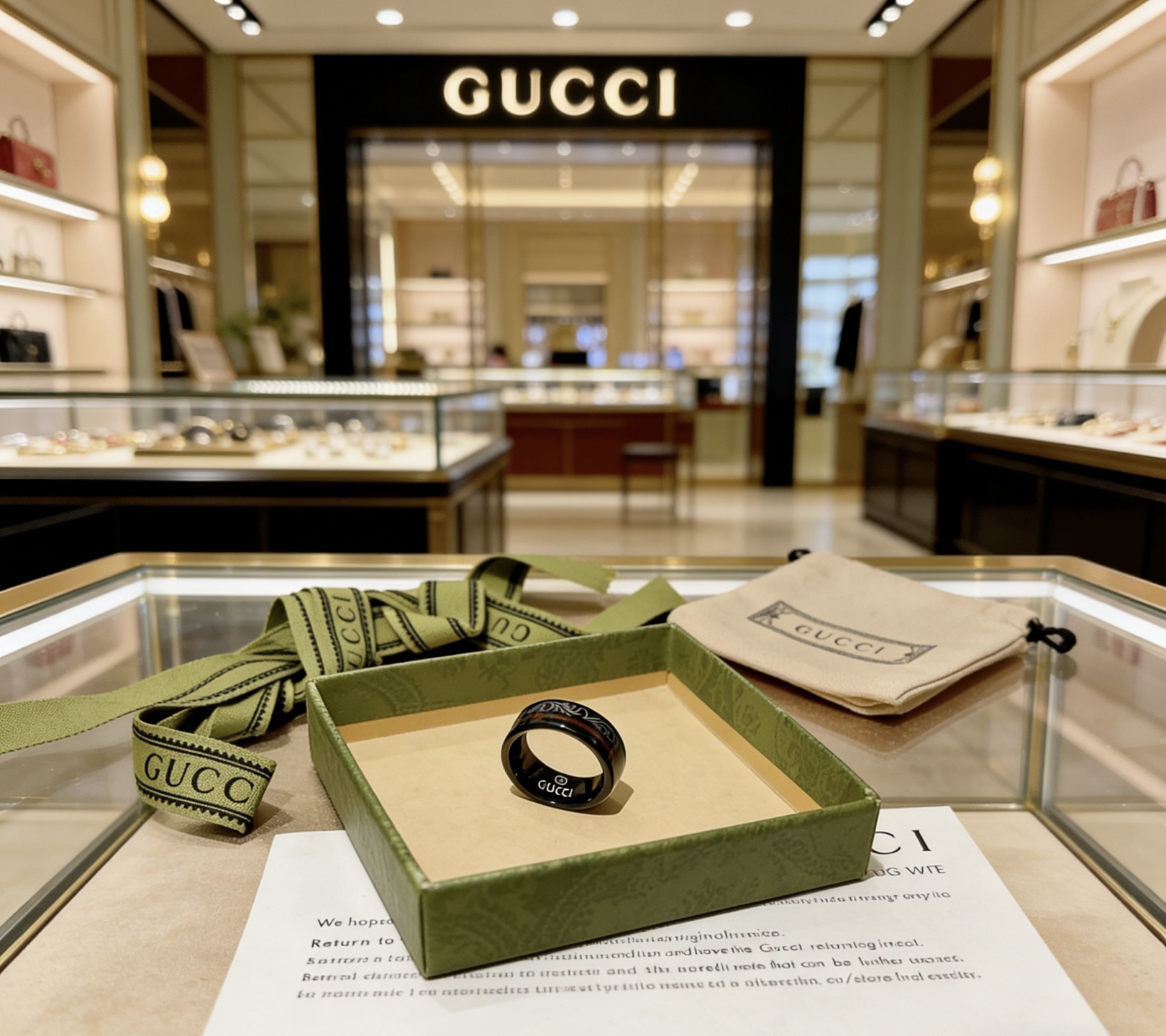Gucci 𝐆𝐮𝐜𝐜𝐢古驰戒指最新款款式档次更高 Anger Forest系列v金质感沉沉双G纯手工制作工艺 古驰戒指 陶瓷高端定制
