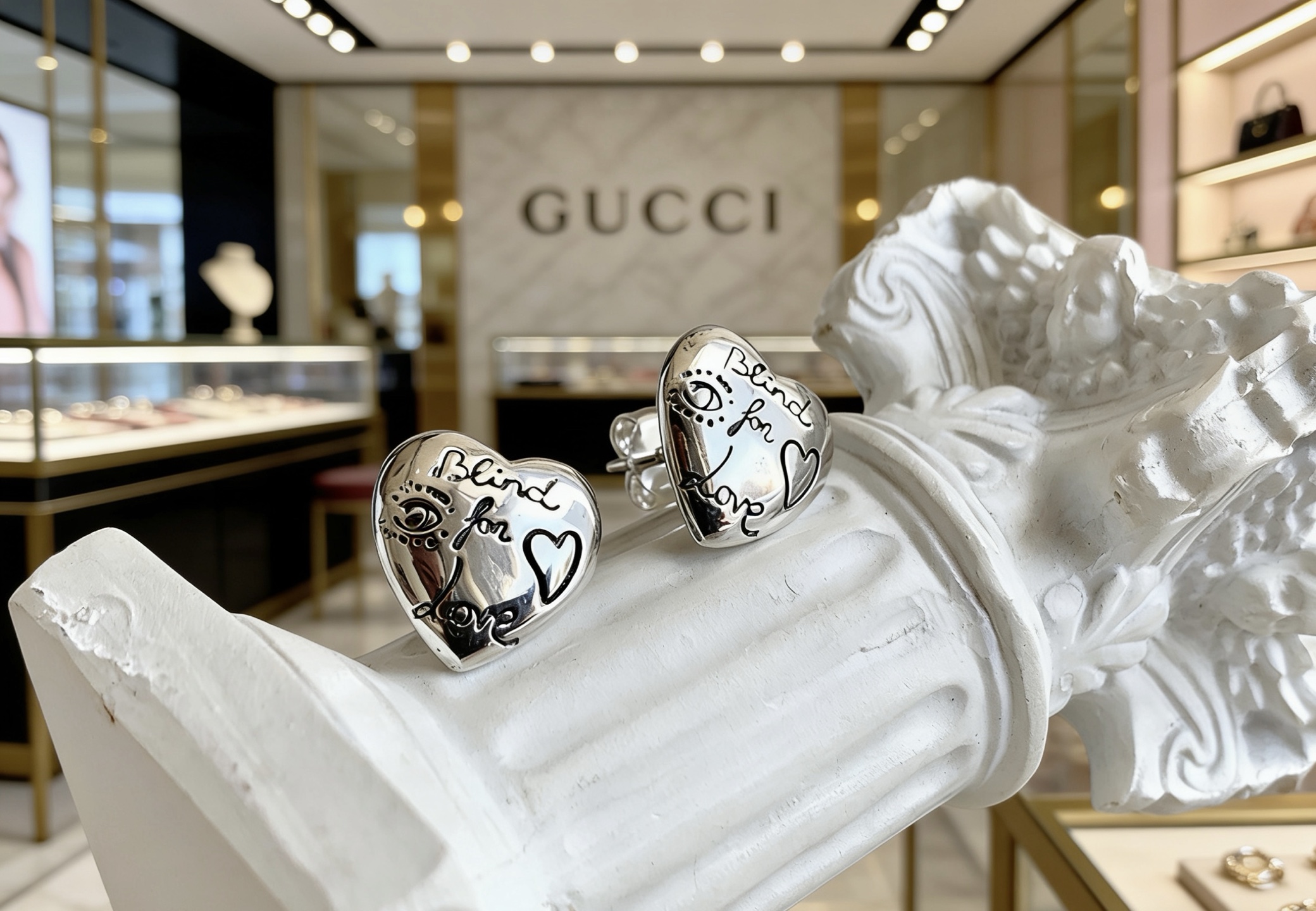 Gucci Gucci 古驰 【代购级别】 永恒 logo耳钉