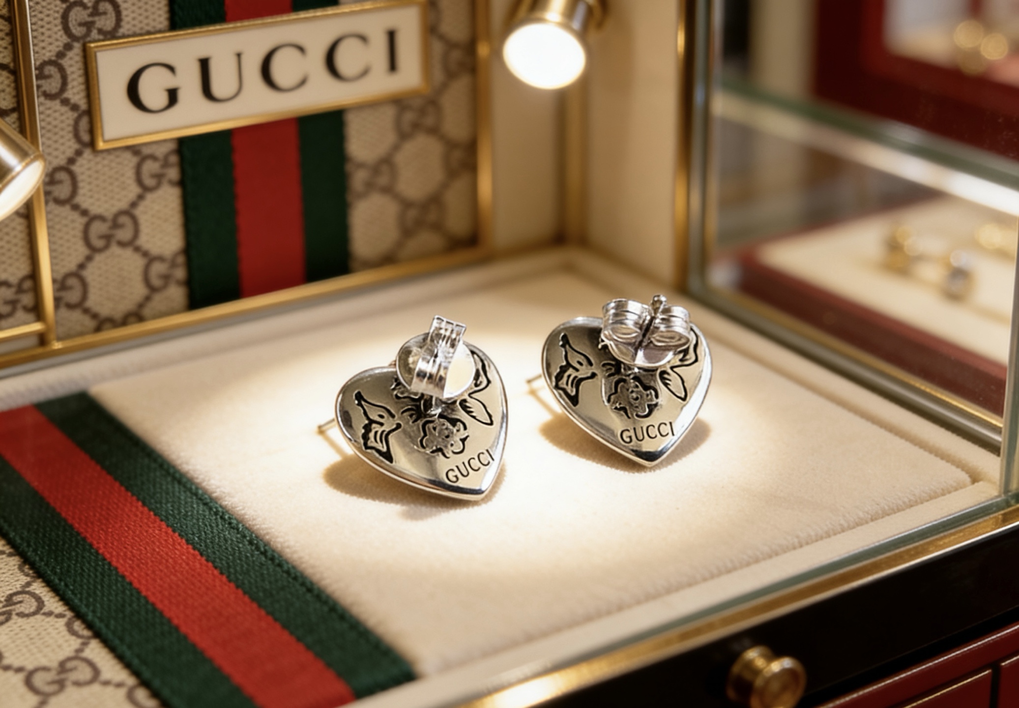 Gucci Gucci 古驰 【代购级别】 永恒 logo耳钉