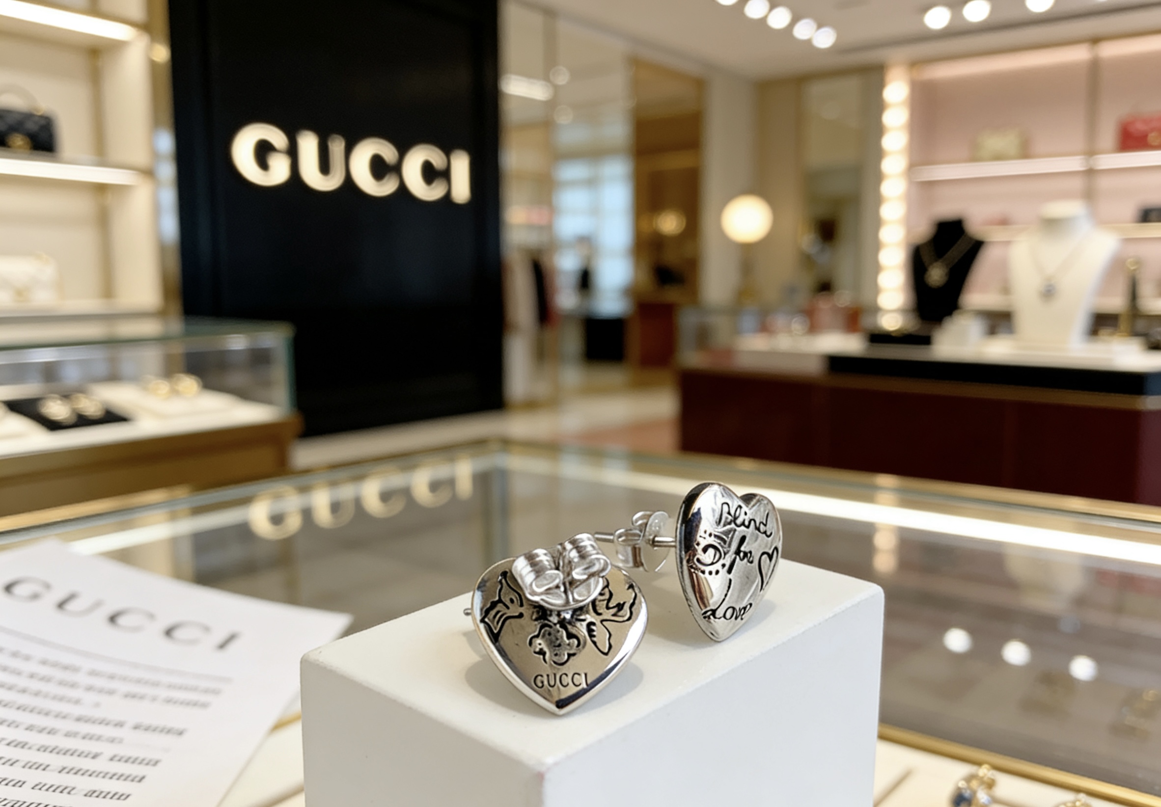 Gucci Gucci 古驰 【代购级别】 永恒 logo耳钉