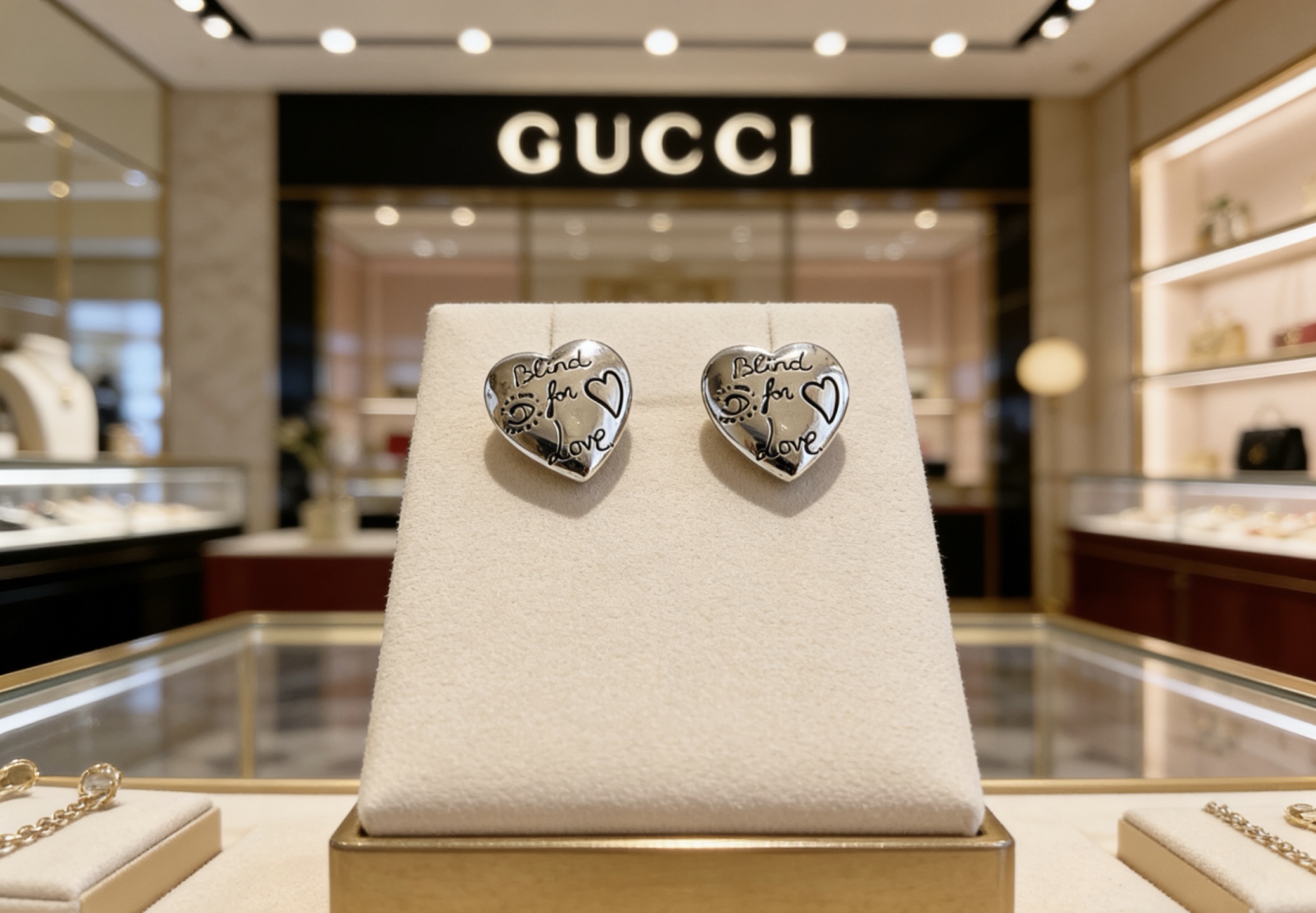 Gucci Gucci 古驰 【代购级别】 永恒 logo耳钉